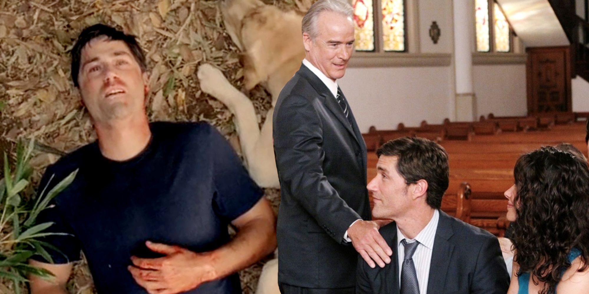 Jack waking up in the Lost Finale while also being at the church