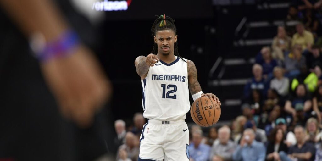 Ja Morant manda un recordatorio a la NBA con un festival de mates ante los Blazers