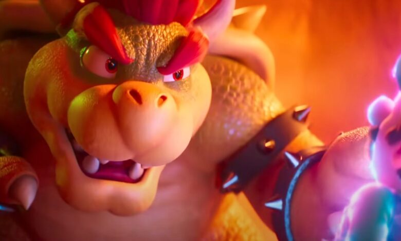 Bowser in The Super Mario Bros. Movie