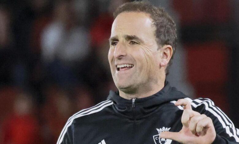 Jagoba Arrasate: "El empate es justo, el Mallorca se ha defendido bien"
