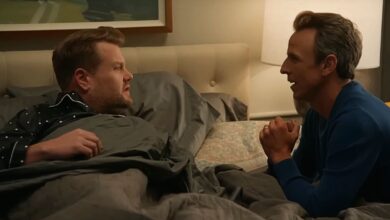 The Late Late Show With James Corden with Seth Meyers cameo in Final Episode
