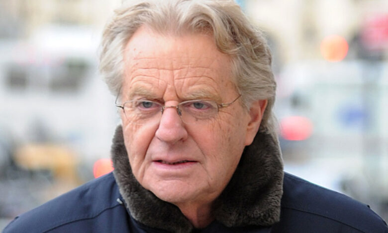 Jerry Springer muere a los 79 años en su casa del área de Chicago, según confirma publicista