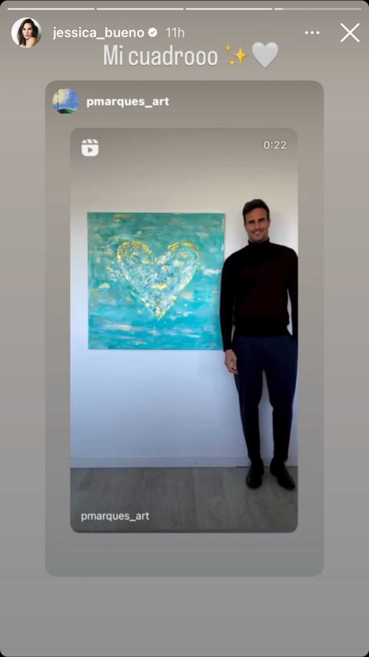 Stories de Instagram de Jessica Bueno / Instagram