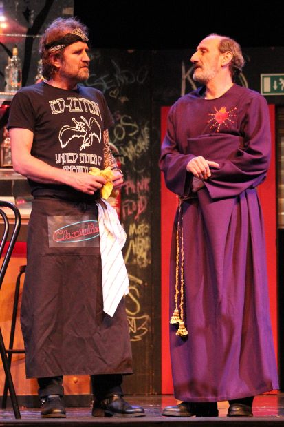 José Luis Gil y Don Mauro durante la obra El Gran Favor / Gtres