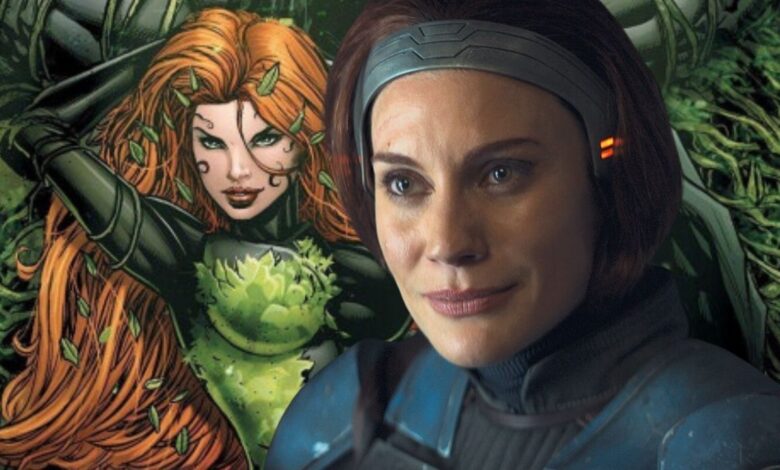Katee Sackhoff and Poison Ivy custom image