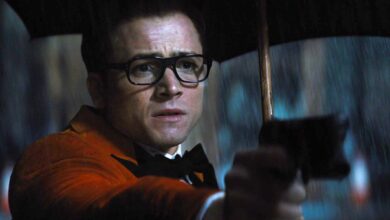 Taron Egerton in Kingsman The Golden Circle