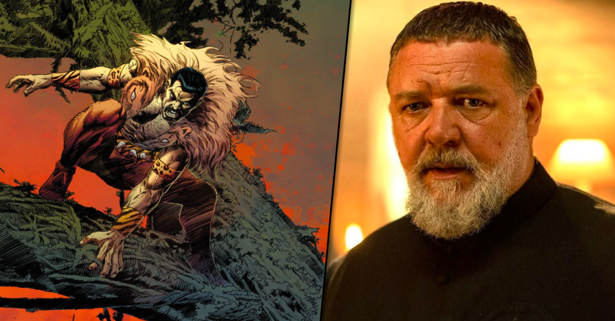 Kraven the Hunter Star Russell Crowe se burla del spin-off “Dark” de Spider-Man de Sony