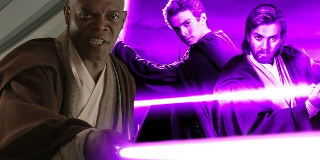 star wars mace windu purple lightsaber
