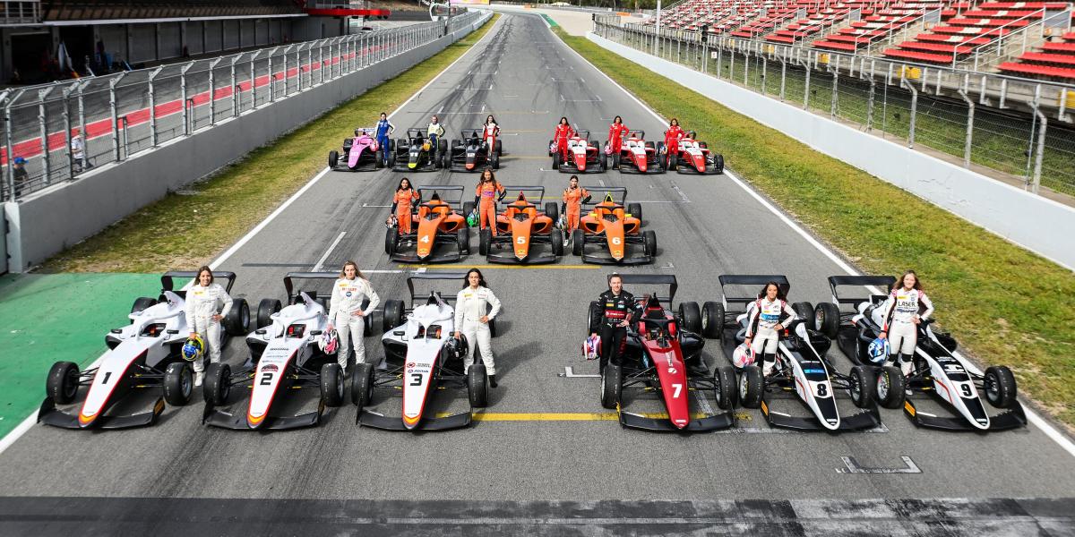 La F1 Academy femenina debuta en el Circuit Barcelona-Catalunya