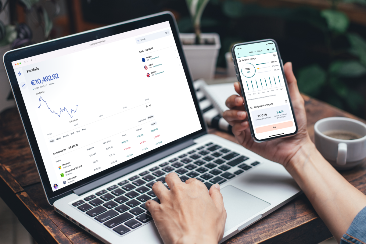 La aplicación europea de comercio de acciones Lightyear llega a la web