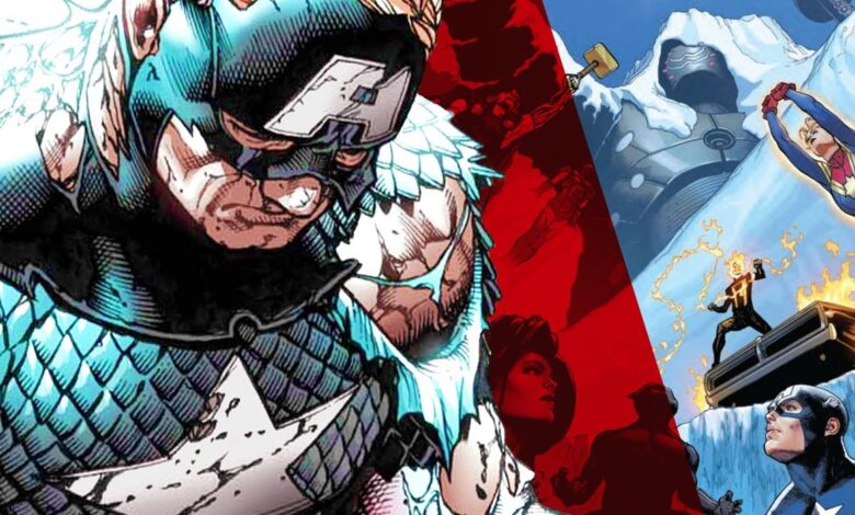CAPTAIN AMERICA SAD ABOUT AVENGERS MOUNTAIN BASE