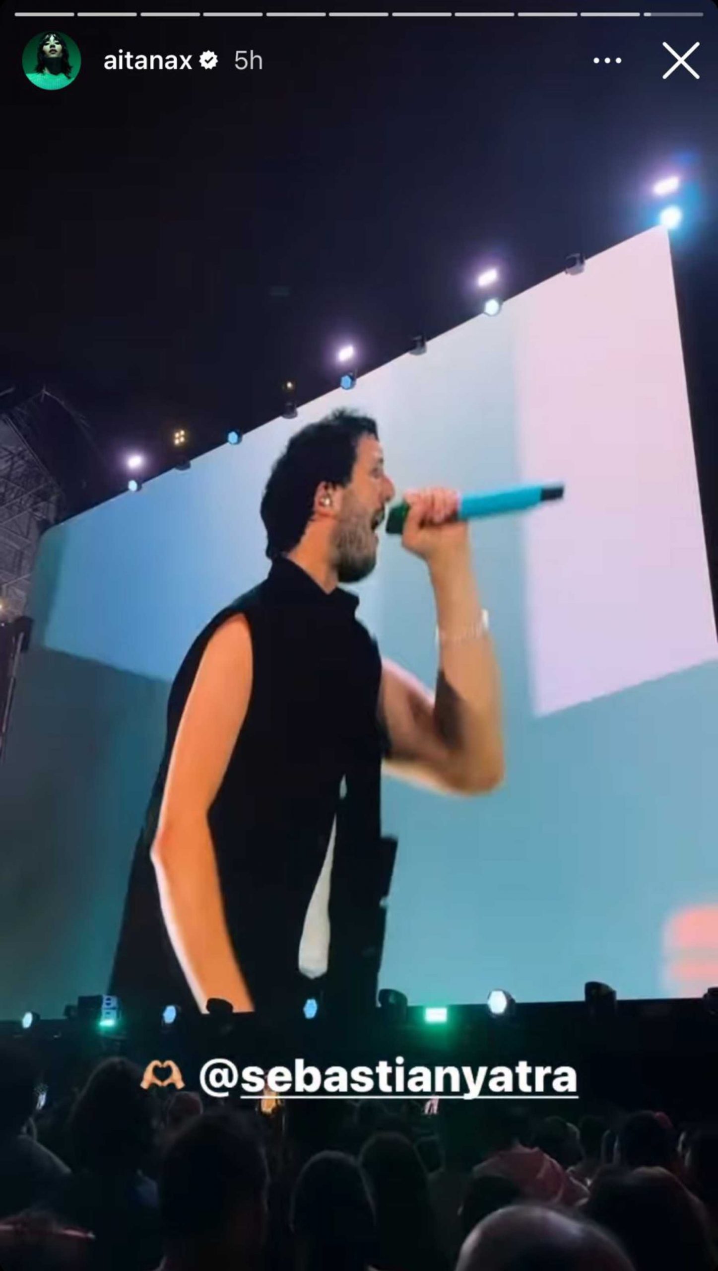 Stories de Instagram de Aitana Ocaña / Instagram