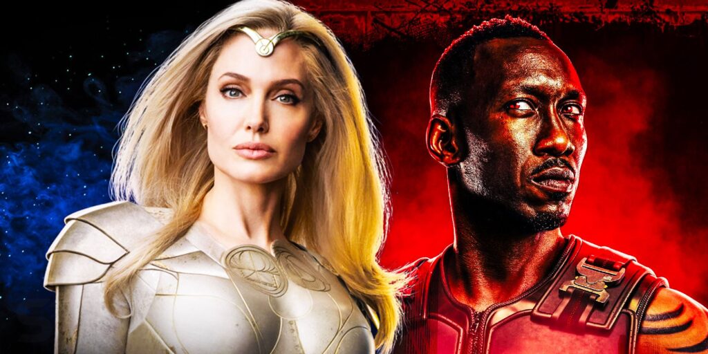 Eternals thena blade mahershala ali