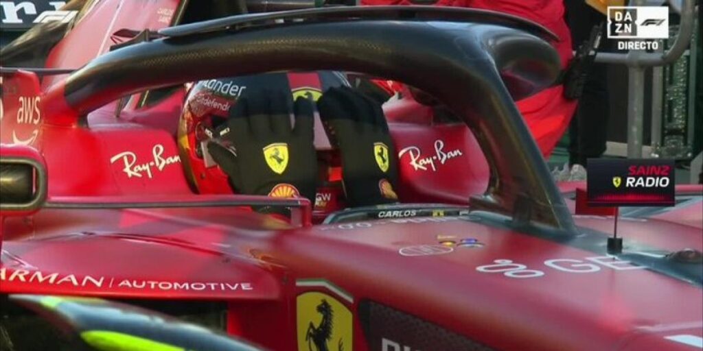 La desgarradora radio de Sainz tras enterarse de la sanción en Australia