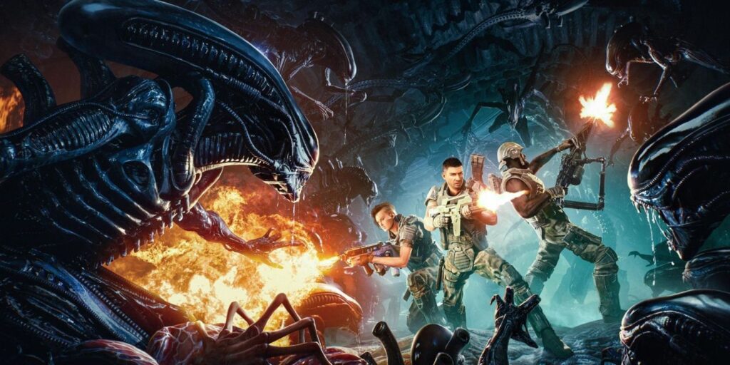 Alien: Xenomorphs vs marines.