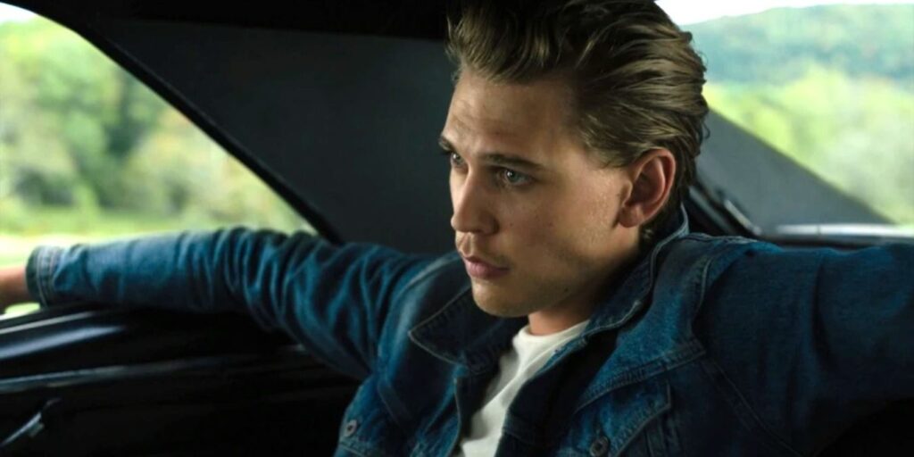 austin butler in a car in the dead don't die