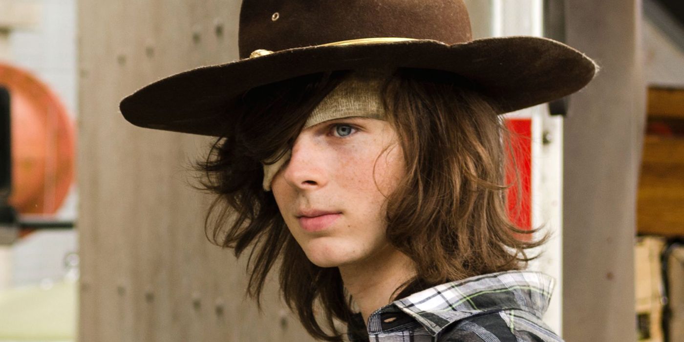 La estrella de The Walking Dead, Chandler Riggs, revela qué historia cómica de Carl Grimes se perdió