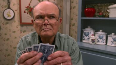 Red Forman in That 90s Show season 1 playing cards.