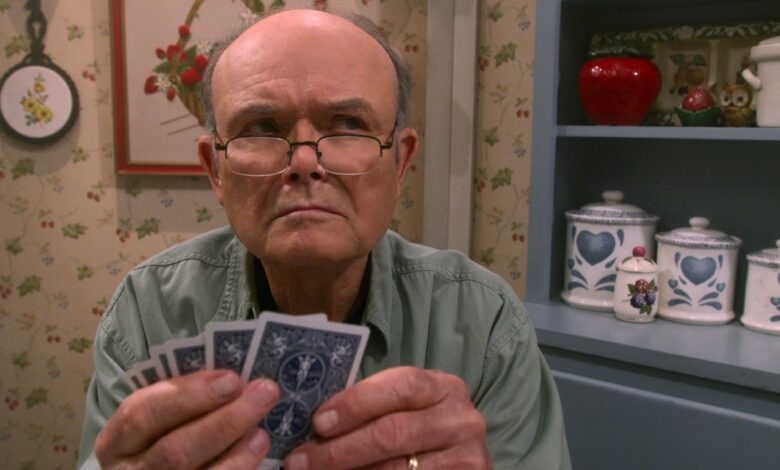 Red Forman in That 90s Show season 1 playing cards.