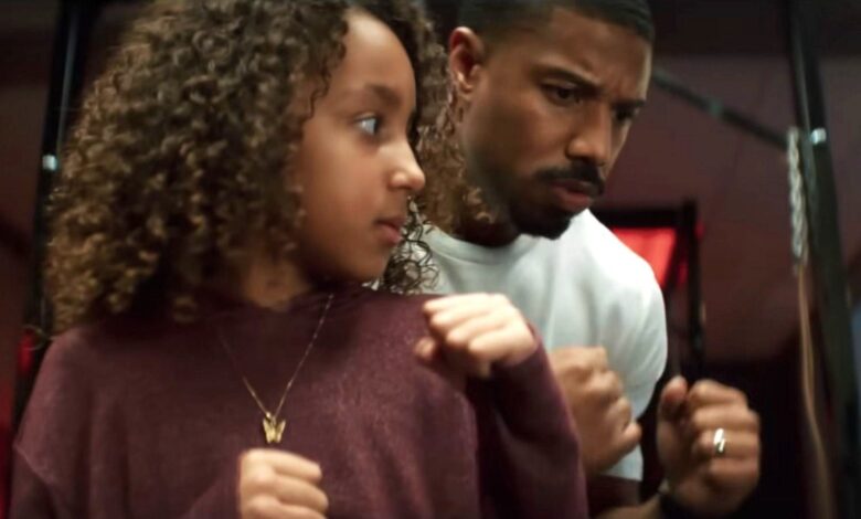 Amara and Adonis training in Creed III