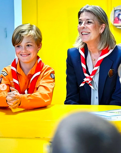 Carolina de Mónaco sonriendo / Gtres