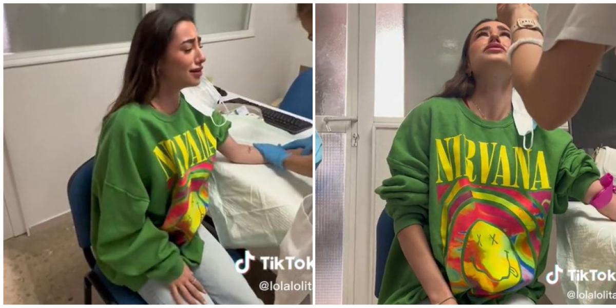 La influencer Lola Lolita comparte su ataque de pánico en el médico: "No puedo verlo"