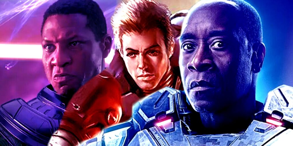 Kang the Conqueror, Iron Lad, and War Machine in the MCU