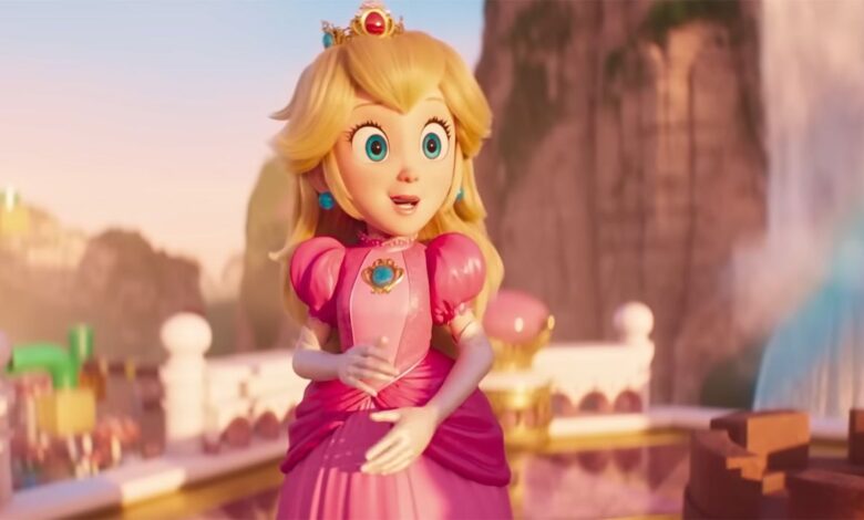 Peach in The Super Mario Bros. Movie