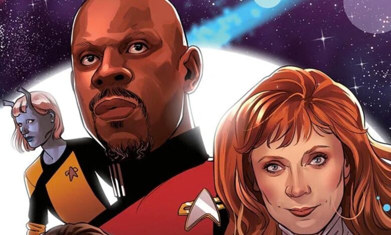 the cover for Star Trek #1 from IDW
