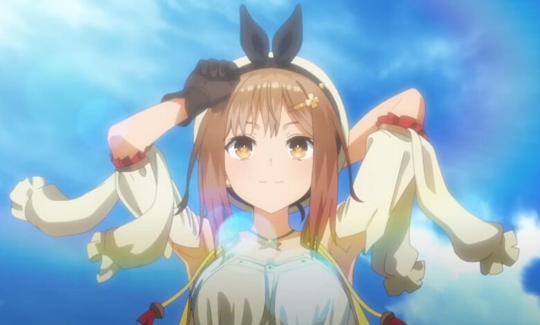 atelier ryza anime teaser screencap