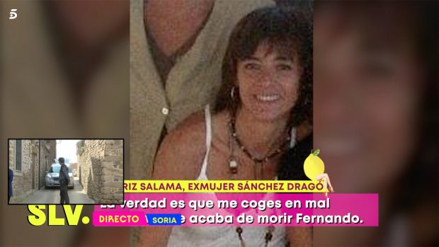 Beatriz Salama hablando para 'Sálvame'. / Telecinco