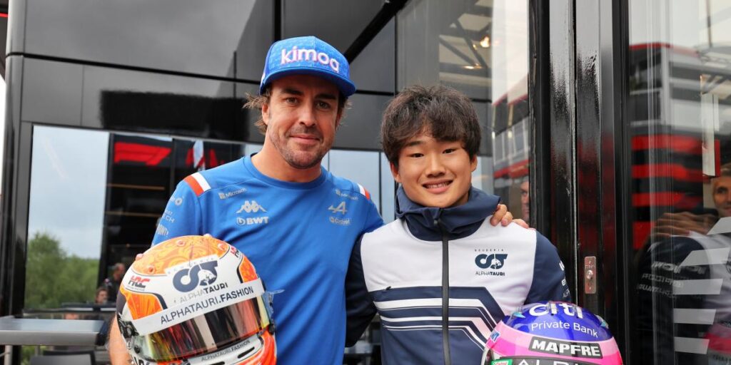 La propuesta de Alonso que dejó sin palabras a Tsunoda: "Me estalló la cabeza"