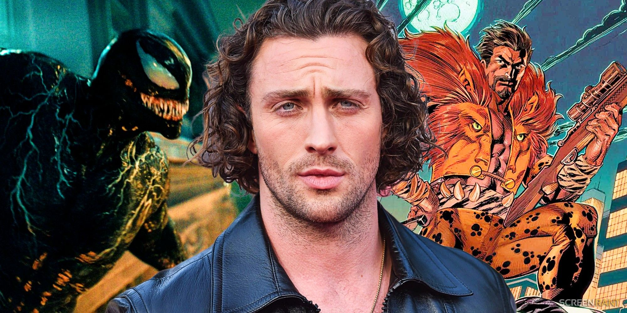 Aaron Taylor Johnson Kraven The Hunter Sony Marvel Movies Venom