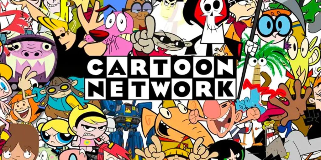 Classic Cartoon Network shows and logo
