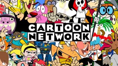 Classic Cartoon Network shows and logo