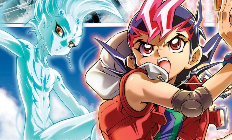Yuma and Astral from Yu-Gi-Oh Zexal
