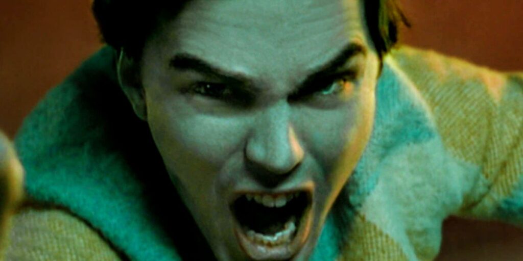 Nicholas Hoult as Renfield Screaming
