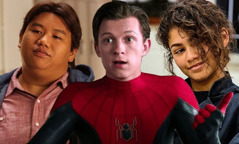 Peter Parker Ned and MJ in the MCU Spider-Man movies-1