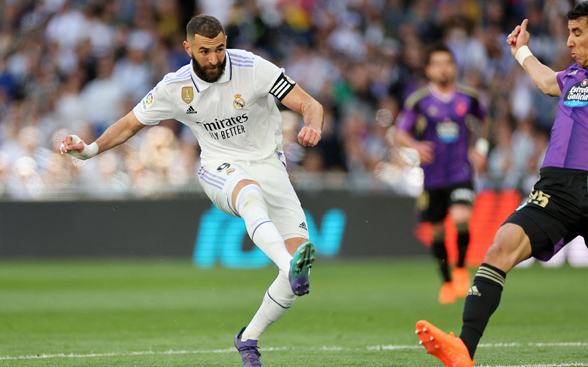 LaLiga: Benzema impulsa con triplete la mayor goleada del Madrid en la temporada