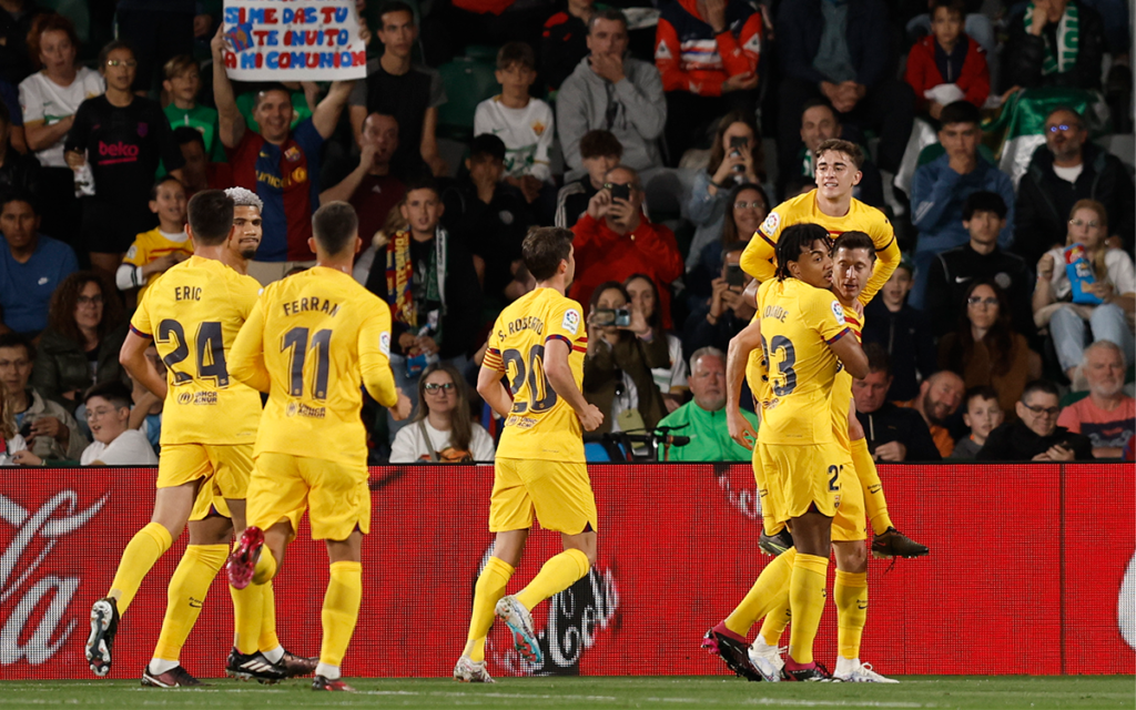 LaLiga: El Barça cumple ante el Elche y se acerca al título