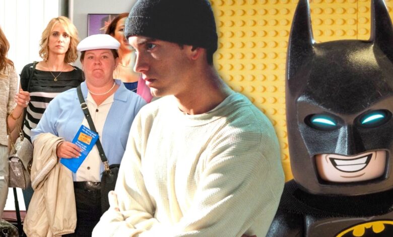Bridesmaids, 8 Mile, and the Lego Batman Movie are all headed to Peacock in April 2023