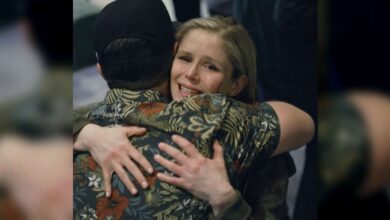 Bloody Hug During The Boys Season 4 Wrap