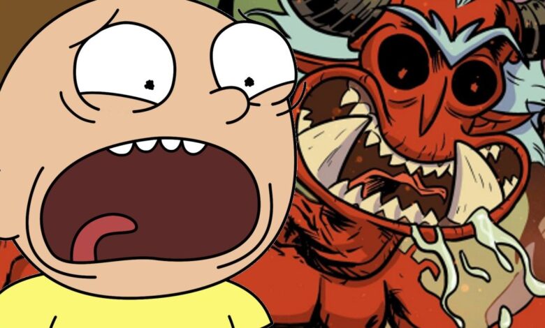 Hedonist Rick and Crying Morty