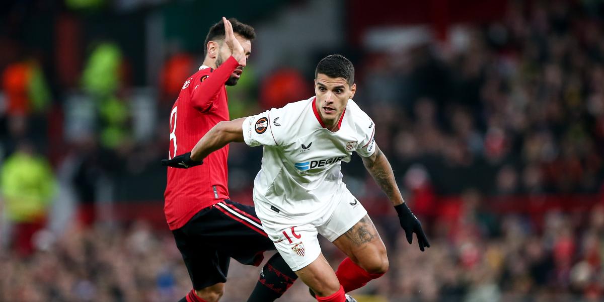 Las imágenes del Manchester United - Sevilla