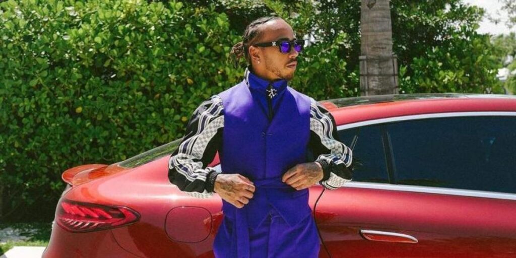 Las lujosas zapatillas de Lewis Hamilton que no se encuentran en las tiendas