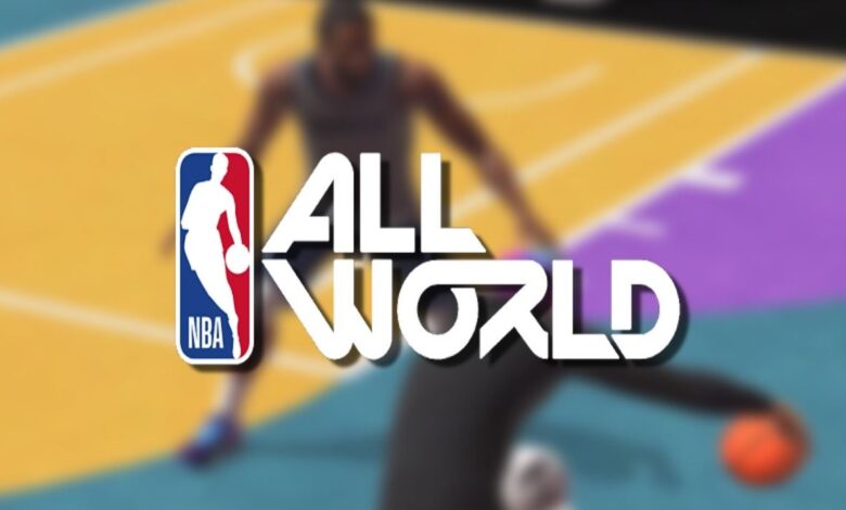 NBA All World Logo