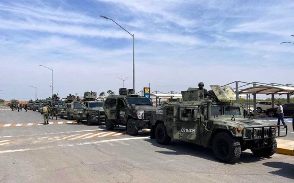 Llegan a Nuevo Laredo 100 elementos de Fuerzas Especiales