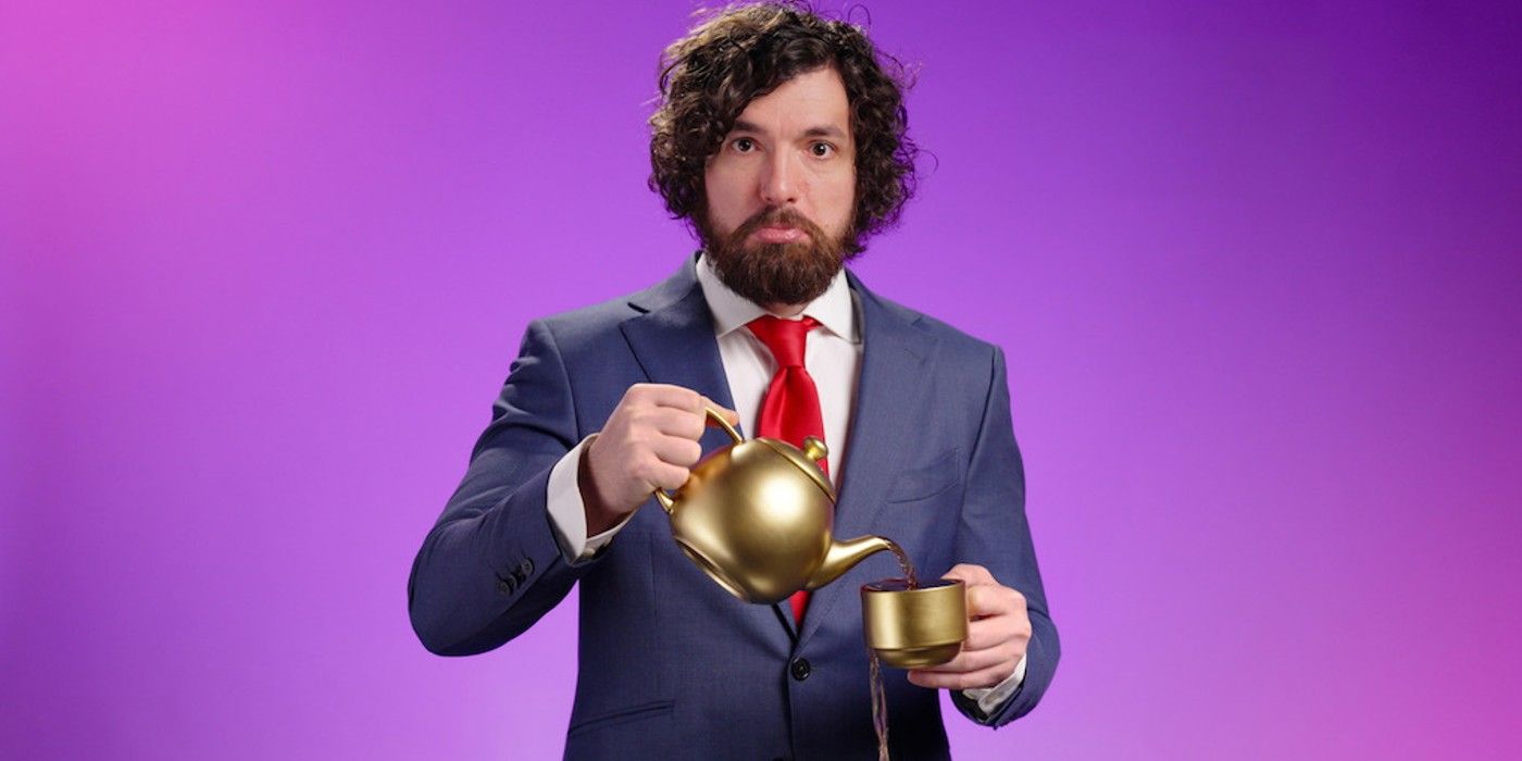 Zack Goytowski Love Is Blind holding teapot