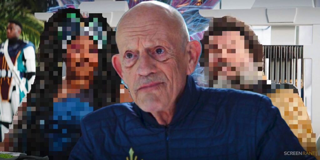 Lizzo, Jack Black, and Christopher Lloyd in The Mandalorian season 3 episode 6