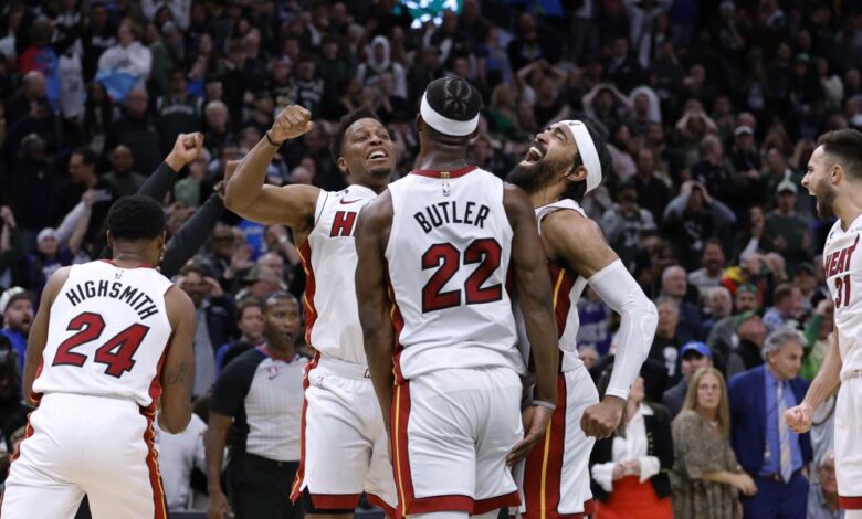 Los Miami Heat hacen historia: sexta vez en la historia que el octavo elimina al primero